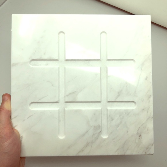 1 LEFT! Marble Tic Tac Toe Shot Glass Set Game NWT - Picture 5 of 8